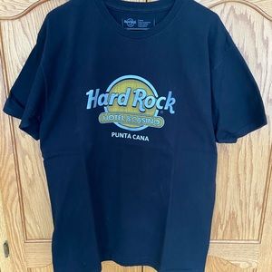 🔥Hard Rock Raised Graphic Tee-Punt Cana-Large